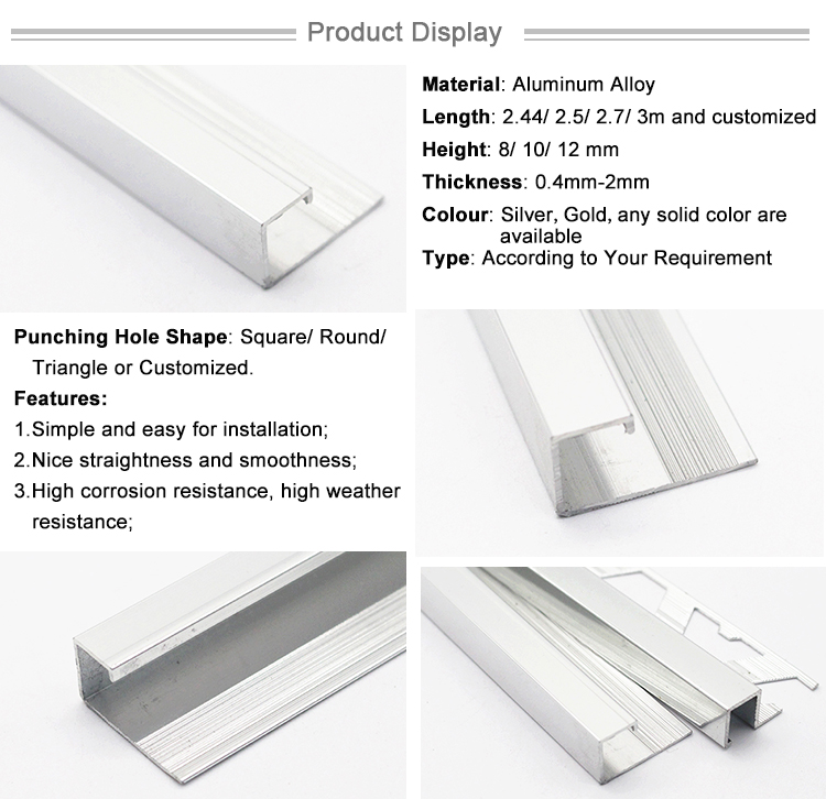 House Building Material Tile Trim Decorative Metal Corner Bead