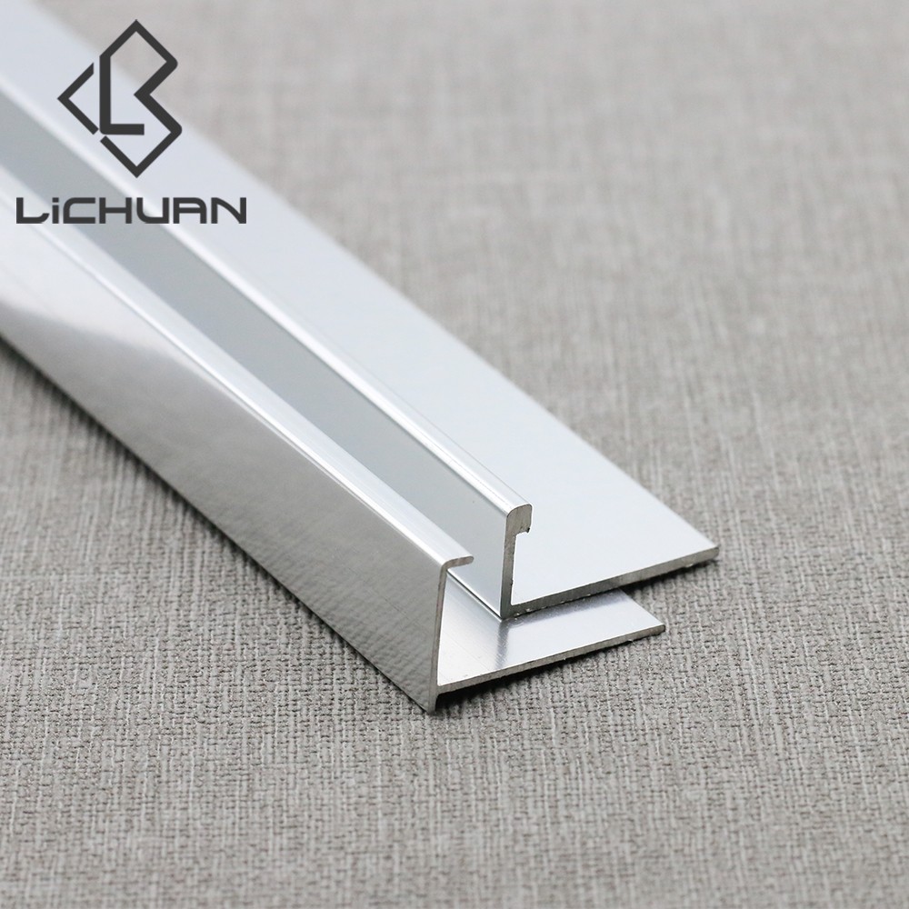Flexible Wall Tile Edge Aluminium Trim Profiles for Carpet