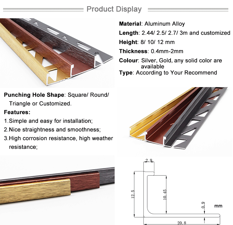 High Quality Brushed Gold Bathroom Aluminium Accessories Manufacturer China