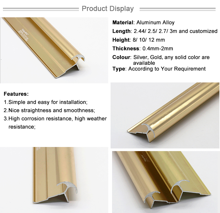 Building Construction Materials Brass Corner Trim