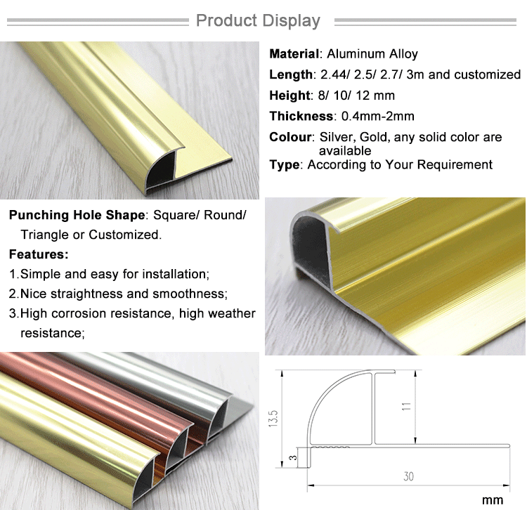 Ceramic Tile Accessory Ethiopia Aluminium Profiles