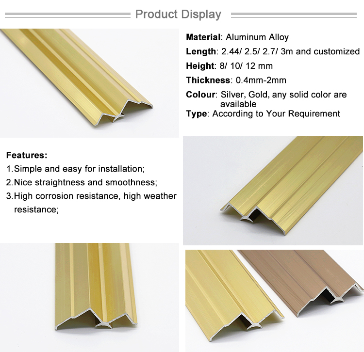 Hot Sale Tile Trim Cove Aluminium Corner Coving