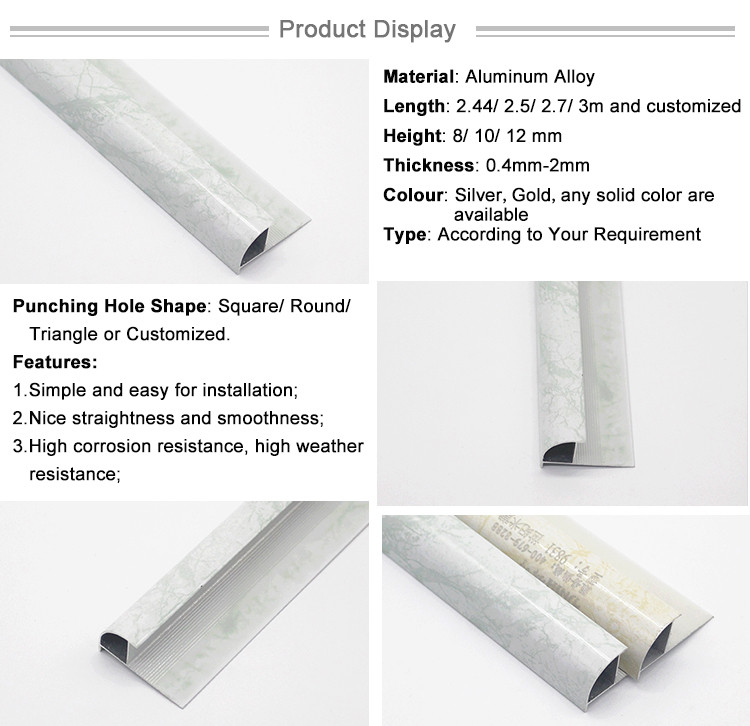 Round Edge Building Wall Construction Material