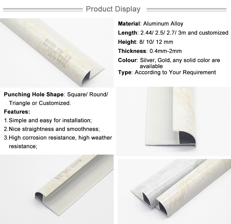 Construction Building Tiles Corner Trim Plastic Materials Sale