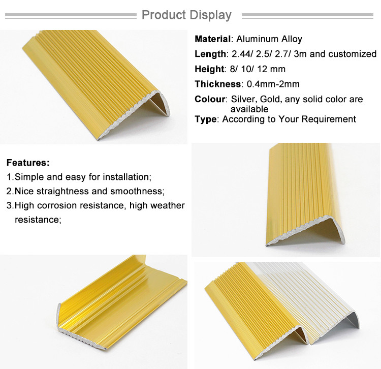 Anti Slip Step Ceramic Tile Stair Nosing