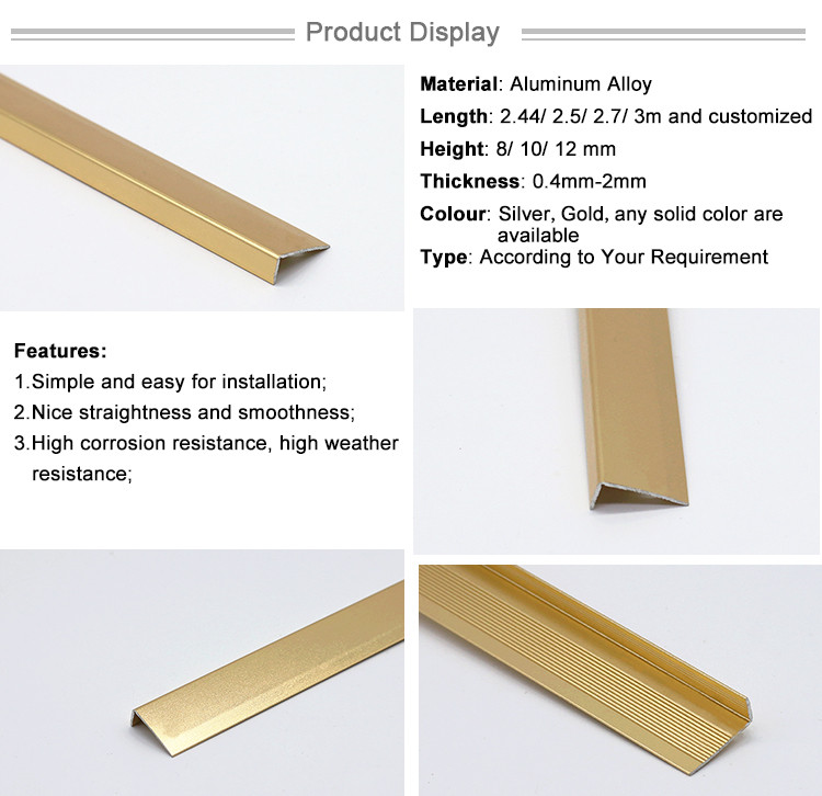 Types of Aluminium Profiles, Factory Prices Extruded Aluminium Profiles L