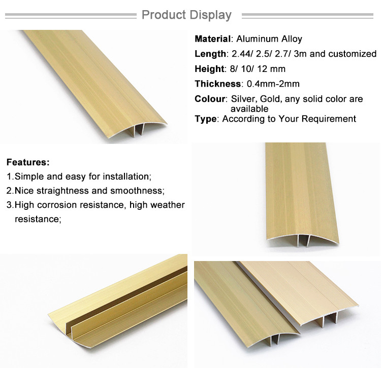 Top-Rated Customized Edge Jointing Aluminum Strip Profile
