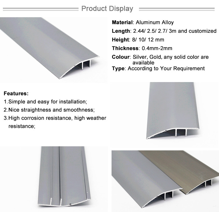 Reducer Transtion Custom Color Aluminum Door Threshold Strip