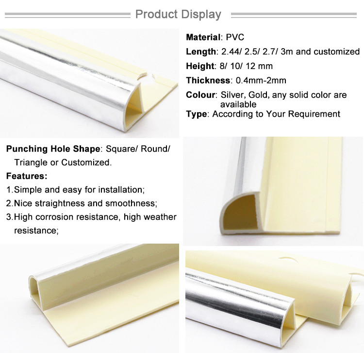 Best Sale Extrusion Mould PVC Corner Profiles PVC Profile