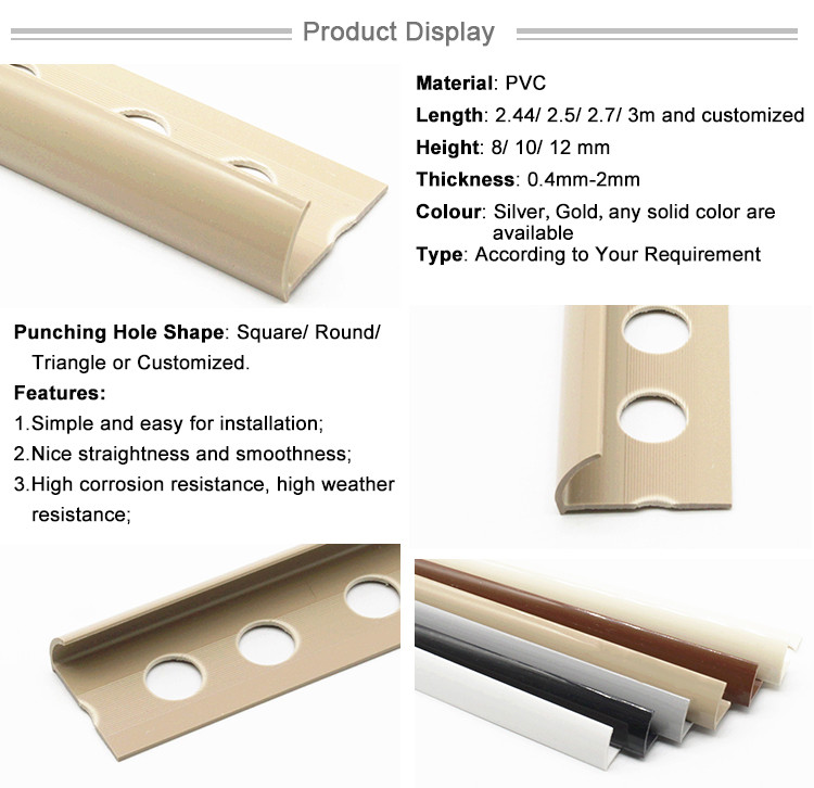 Wide Varieties Wall PVC Trim Profile Turkey