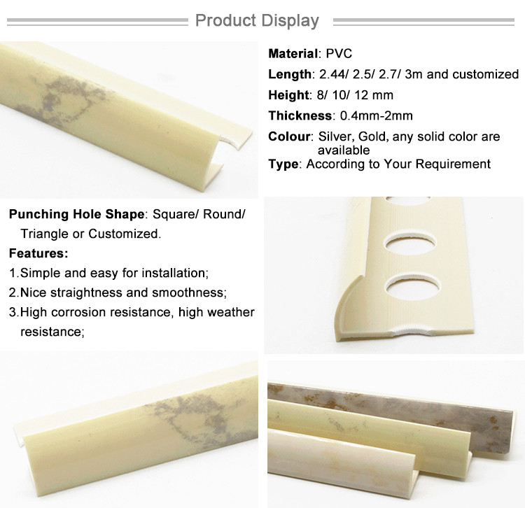 Best Price PVC Corner Profiles PVC Profile