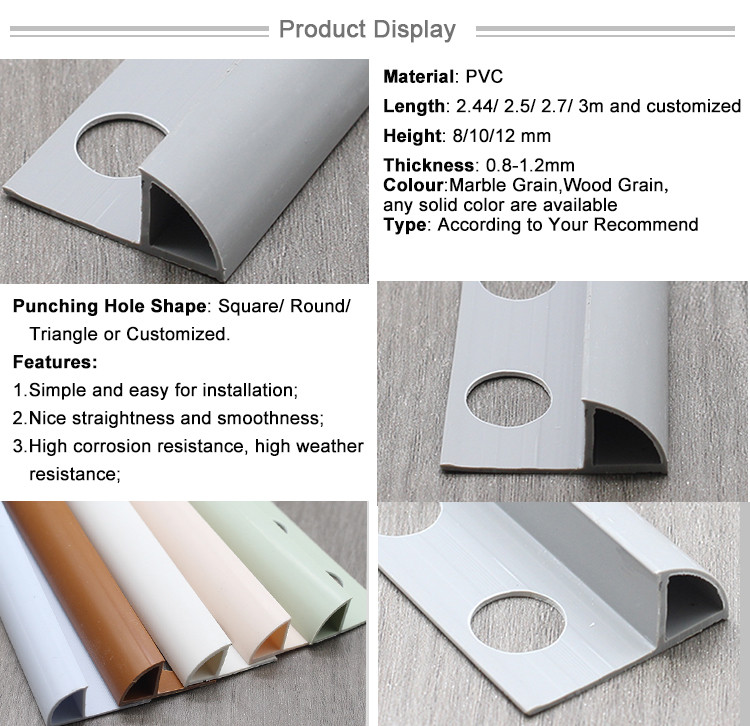 Low Price PVC Ceramic Tile Corner Trim