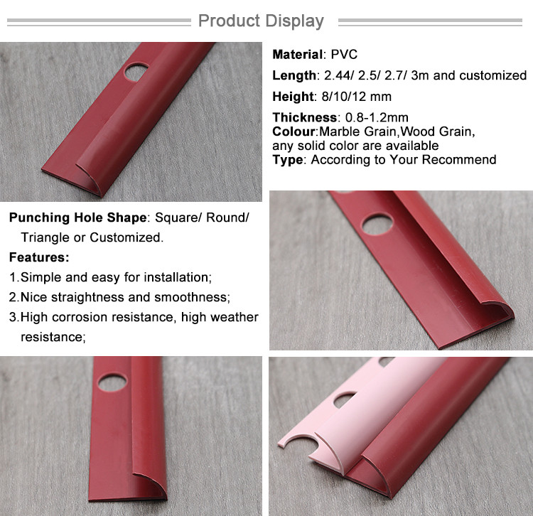 Flexible And Durable Plastic PVC Corner Guards