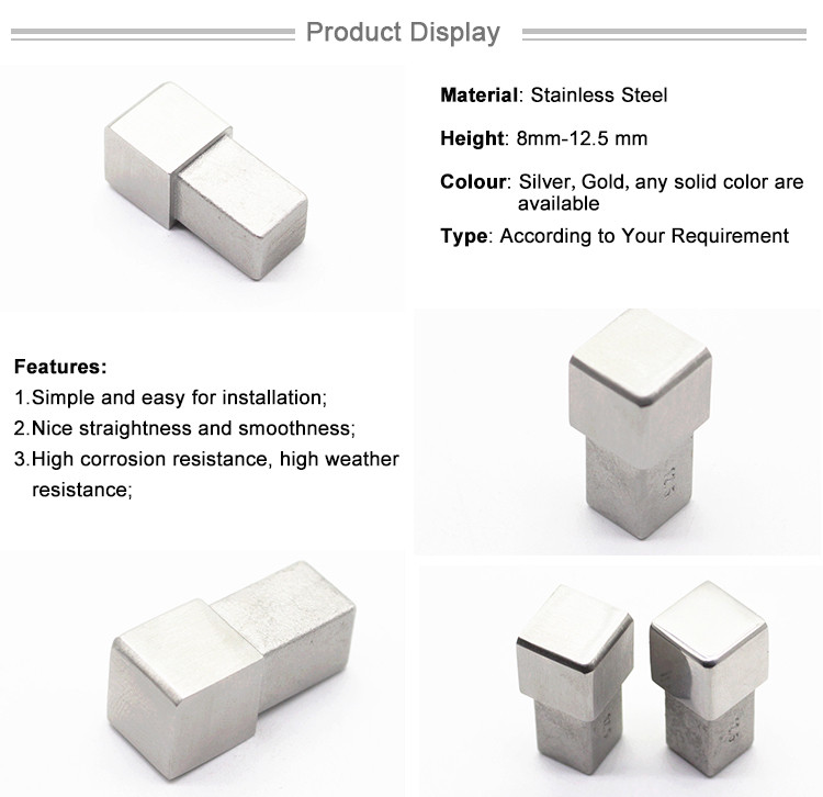 Reliable Manufacturer Good Quality Tile Trim Caps