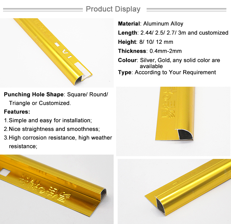 Skillful Manufacture Wall Tile Decor Edge Corner Strips