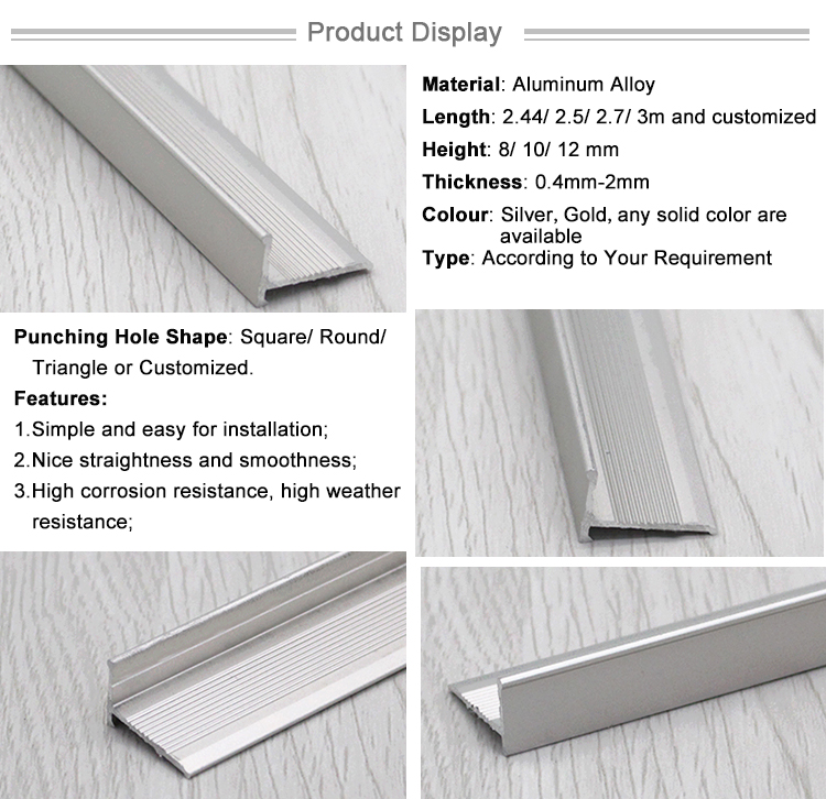 Protect Your Home Interior Corner Protector Guards Metal Chrome Ceramic Tile Corner Trim