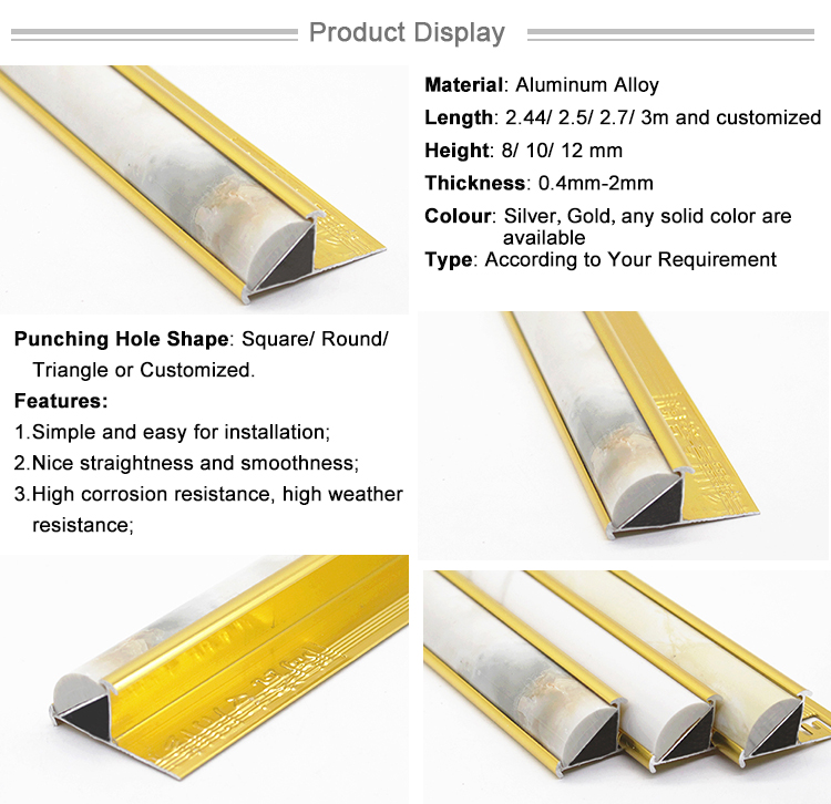 Many Types Aluminum Profile Manufacturer in Foshan China