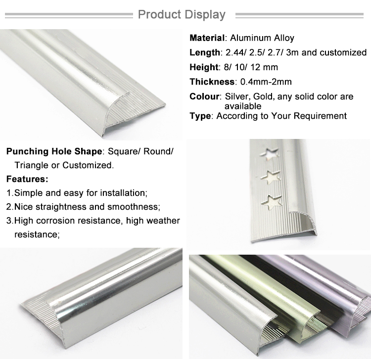 Factory Directly Building Materials Custom Aluminum Profiles