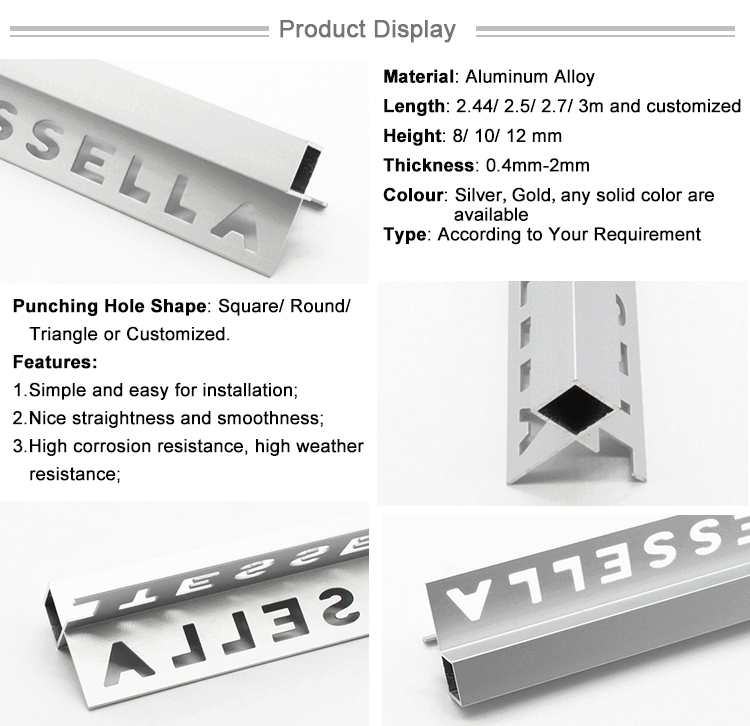 Square Box Wall Corner Aluminum Profiles Philippines Accessories