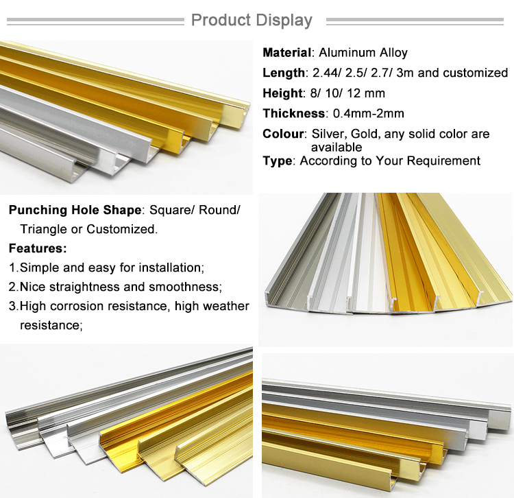 Modern Building Materials Ceramic Tile Trim L Shape