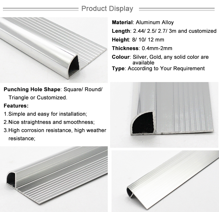 Canton Fair Decorative Round Thermal Aluminum Extrusion Profile
