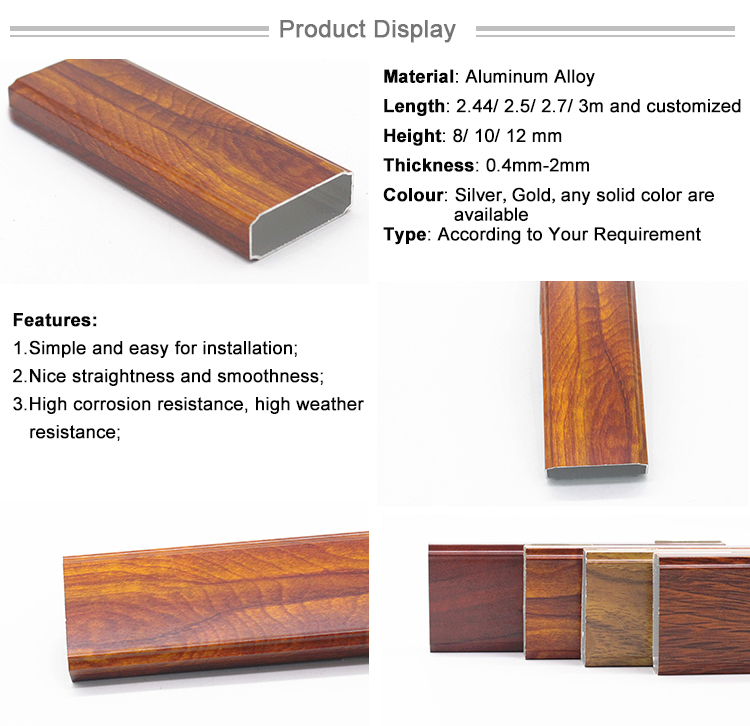 Light Weight Aluminum Extrusion Furniture Profile