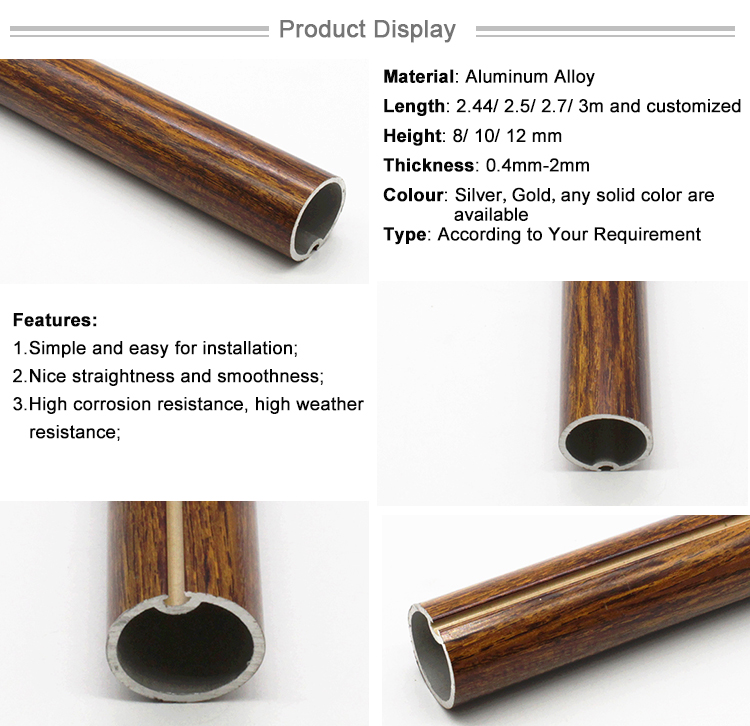Serviceable Authentic Factory Profil Aluminium Tube