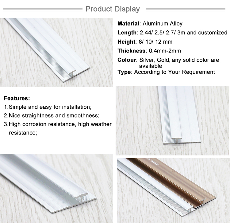 Up-To -Date Styling Sale Best Price Aliminium H Profile