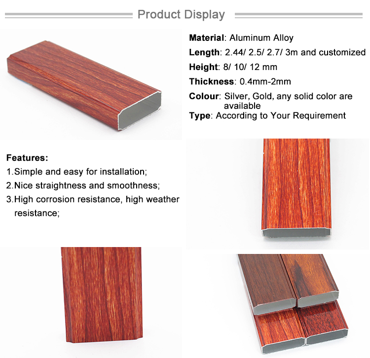 Easy Installation Aluminium  Profile  Material For  Frame