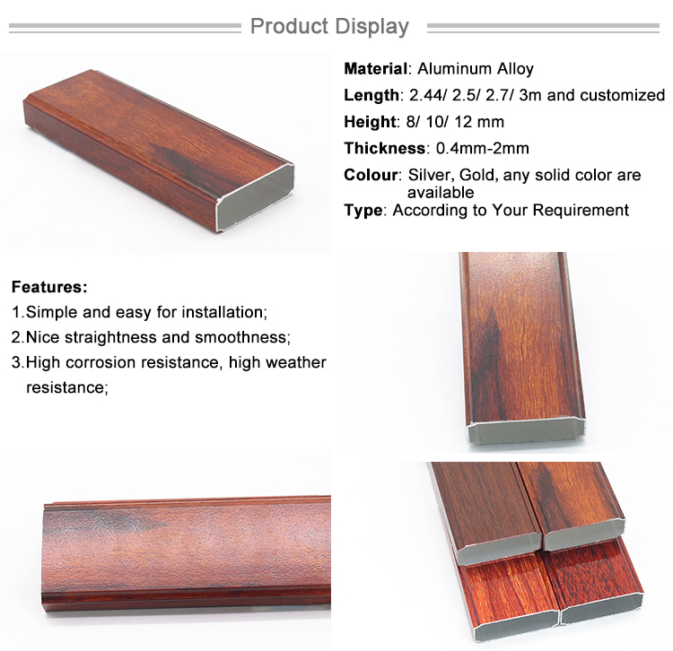 Aluminium Extruded Sections Anodizing Enclosure Profile