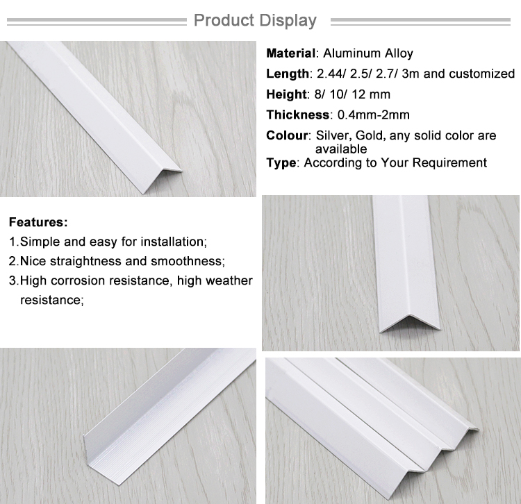 Aluminium Alloy Powder  Coating  Profile For The Industrial Production Of Metal Profiles