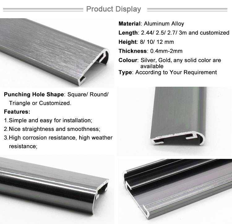Aluminum  Alloy Picture Frame  Extrusion  Profile