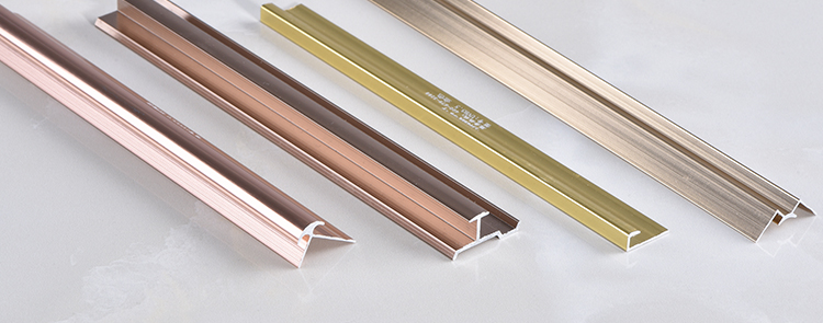 UV-001 Deft Design Wooden Board Transition Turn Corner Aluminum Profile