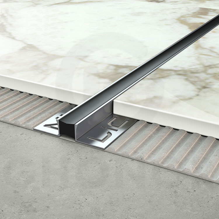 MJ-001 Free Sample Silicone Sealant Inserts Alu Tile Floor Expansion Joint Price for Hardware Market