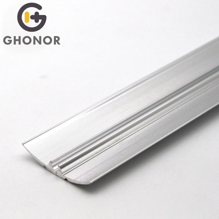 FS-009 Low Price Threshold Profiles Floor Edge Profile Metal Aluminum Wooden Flooring Wood Grains Wall Door Transition Strips