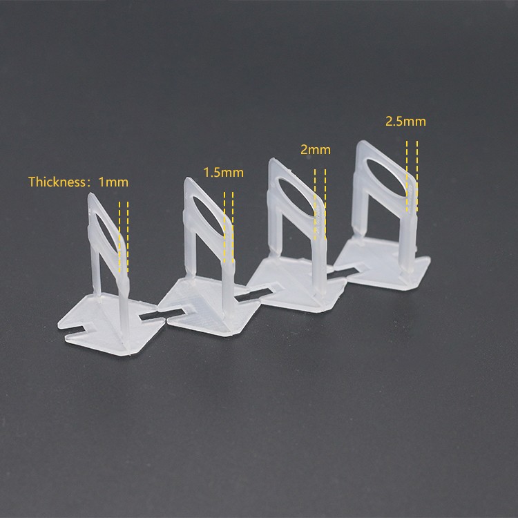 TS-001 1/16 2mm Clips Tile Tiles Spacer Leveler Clip And Wedge 1/16