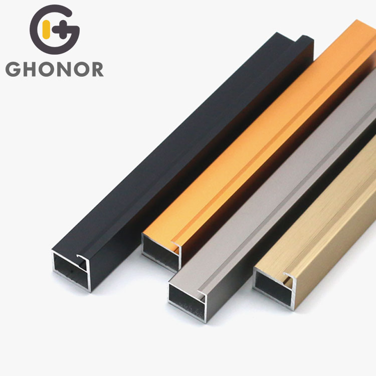 Decorative Material China Guangzhou Aluminium Profile for Glass