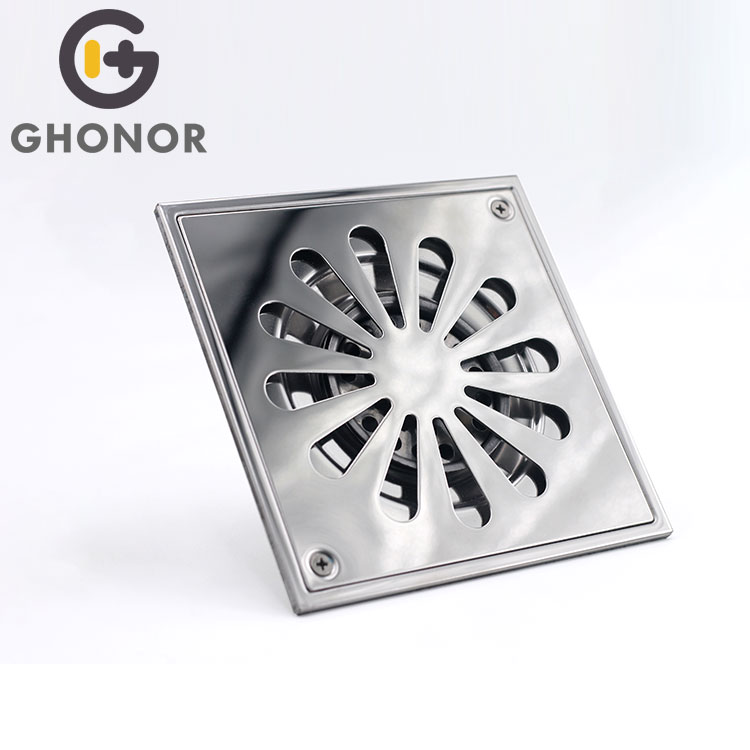 Decorative Stainless Steel Shower Waste Drain