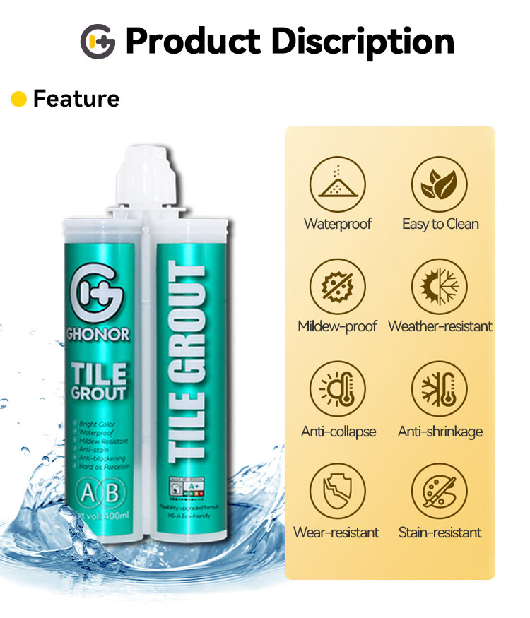 Epoxy Wall Tile Adhesive Caulk Sealant Epoxy Wall Tile Adhesive Caulk Sealant