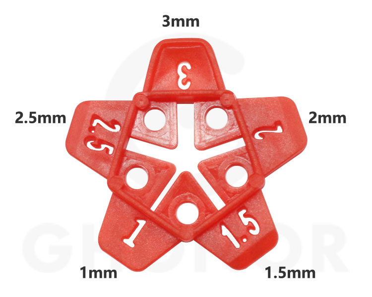 Wall Ceramic Tile Floor Plastic Leveling Clips