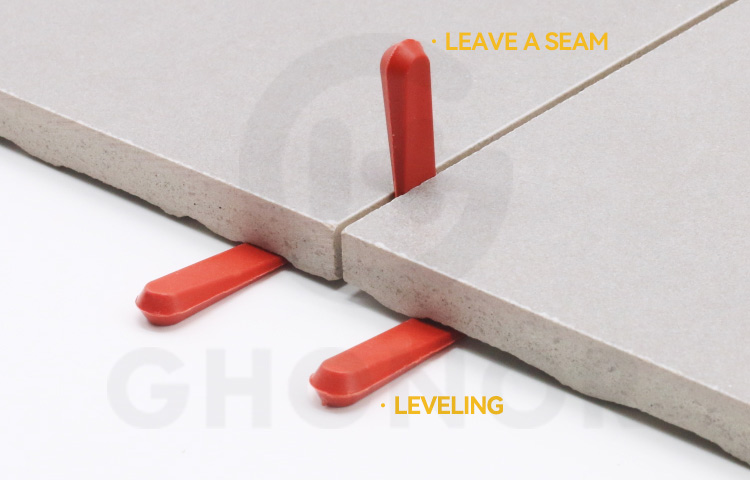 Plastic Ceramic Tile Corner Leveling Shims Plastic Ceramic Tile Corner Leveling Shims