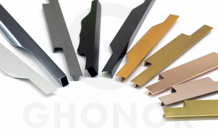Extruded Aluminum Door Pull Handles For Aluminium Doors