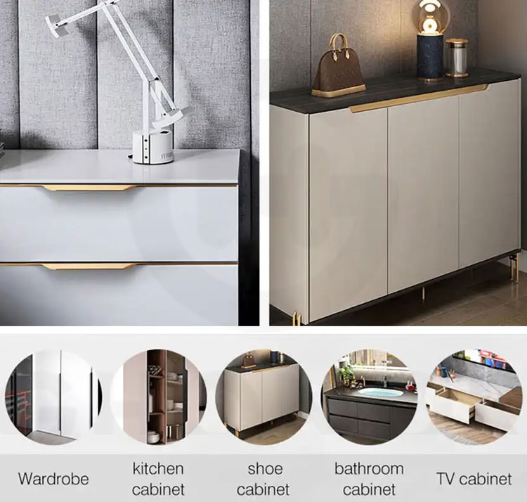 Aluminum T Molding Edge Banding For Cabinet Kitchen