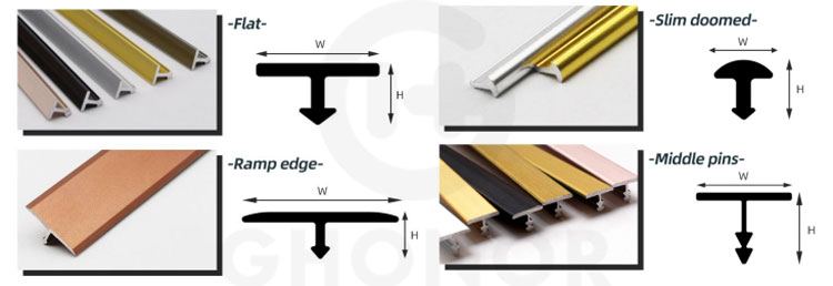 T Shape Tile Edge Trim