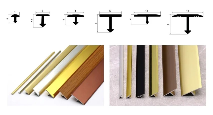 T Shape Tile Edge Trim