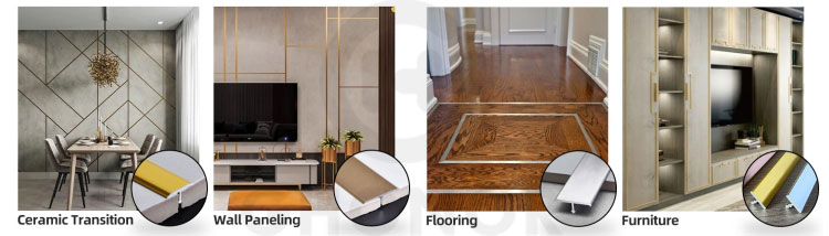 T Shape Tile Edge Trim