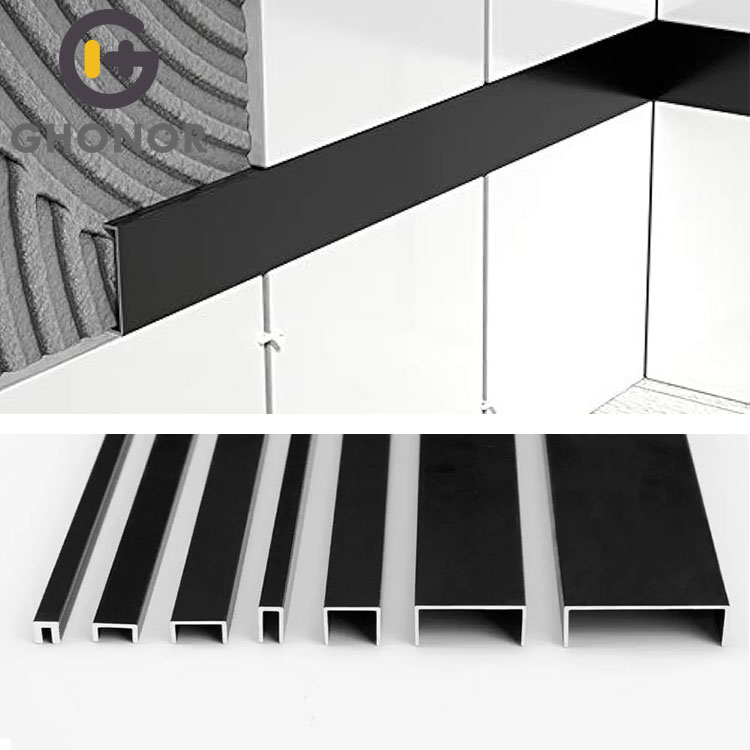 U Shaped Metal Edge Trim Listello