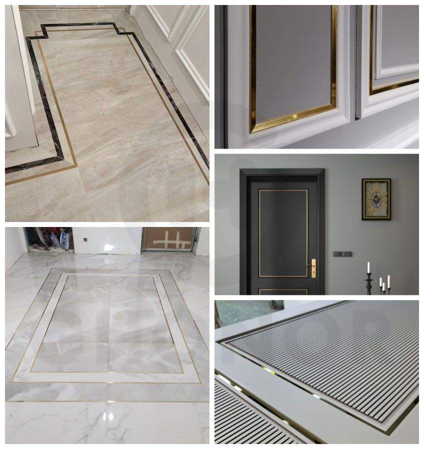 Brushed Stainless Steel Transition Strip Brushed Stainless Steel Transition Strip