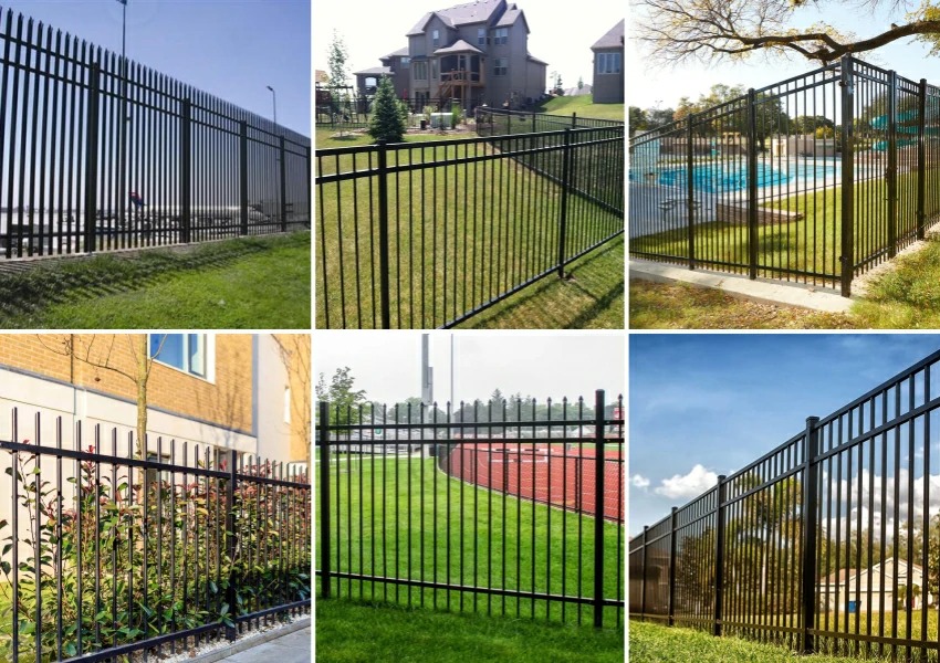 Black Metal Fence Black Metal Fence