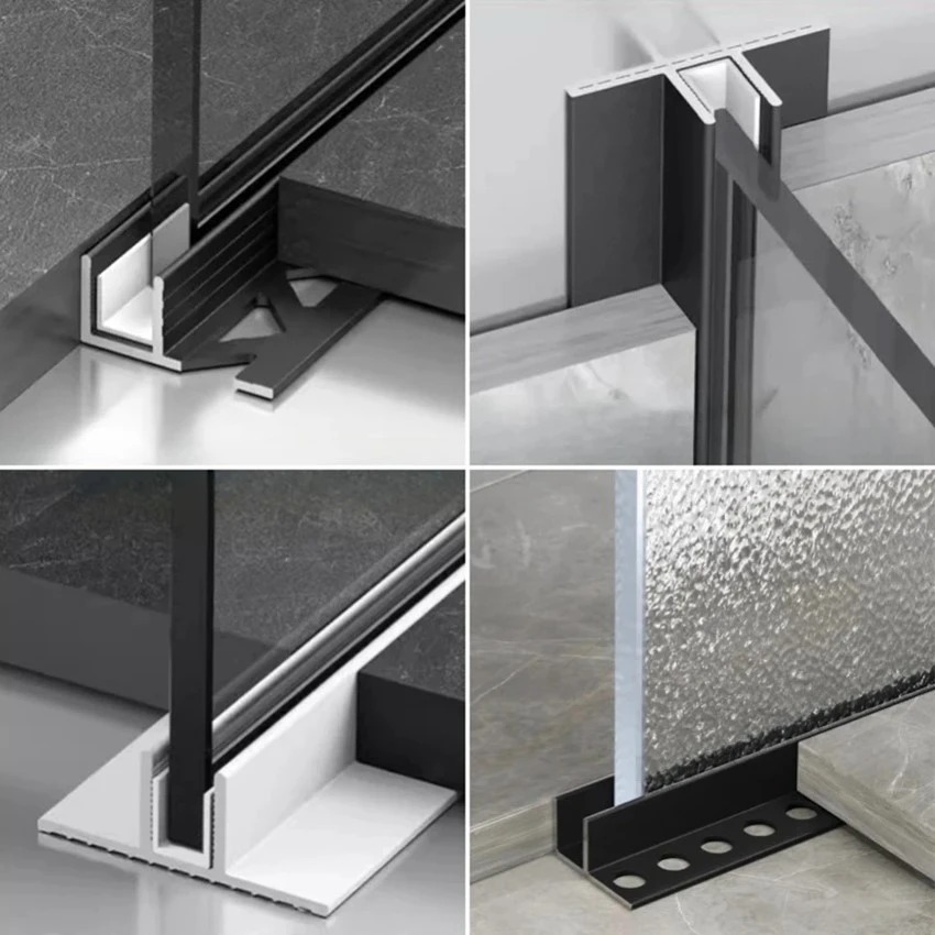 Metal Shower Tile Trim Metal Shower Tile Trim